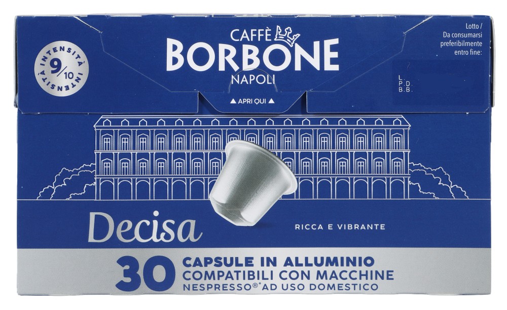 30 Capsule Compatibili Nespresso Miscela Decisa Caffe' Borbone - Foto 1