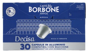 30 Capsule Compatibili Nespresso Miscela Decisa Caffe' Borbone - Foto 1