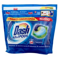 Detersivo Predosato Per Lavatrice Dash Pods , conf . Da 54 Caps Detersivo Predosato Per Lavatrice Dash Pods , conf . Da 54 Caps