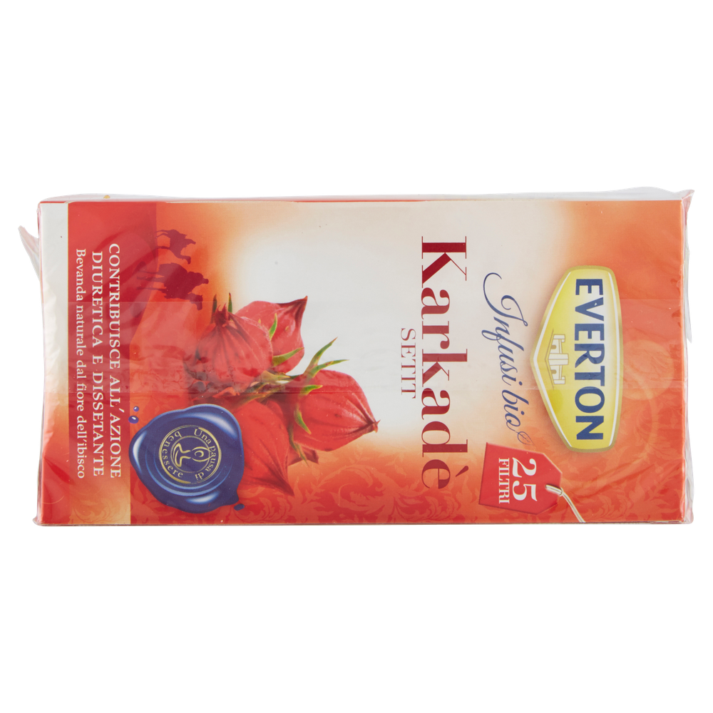 Infuso Biologico Al Karkade' Setit 25x2g Bustine Everton - Foto 3