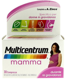 Integratore Alimentare Acido Folico Vitamina D3 Multicentrum Mamma