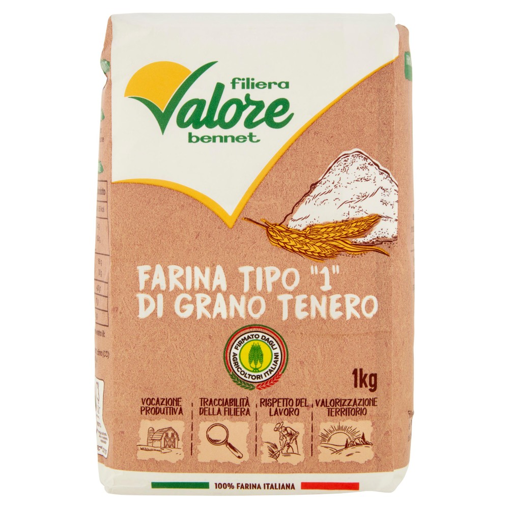 Farina Tipo 1 Filiera Valore Bennet