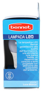 Lampadina A Fil.Led Goccia 60we27 Luce Calda Bennet - Foto 2