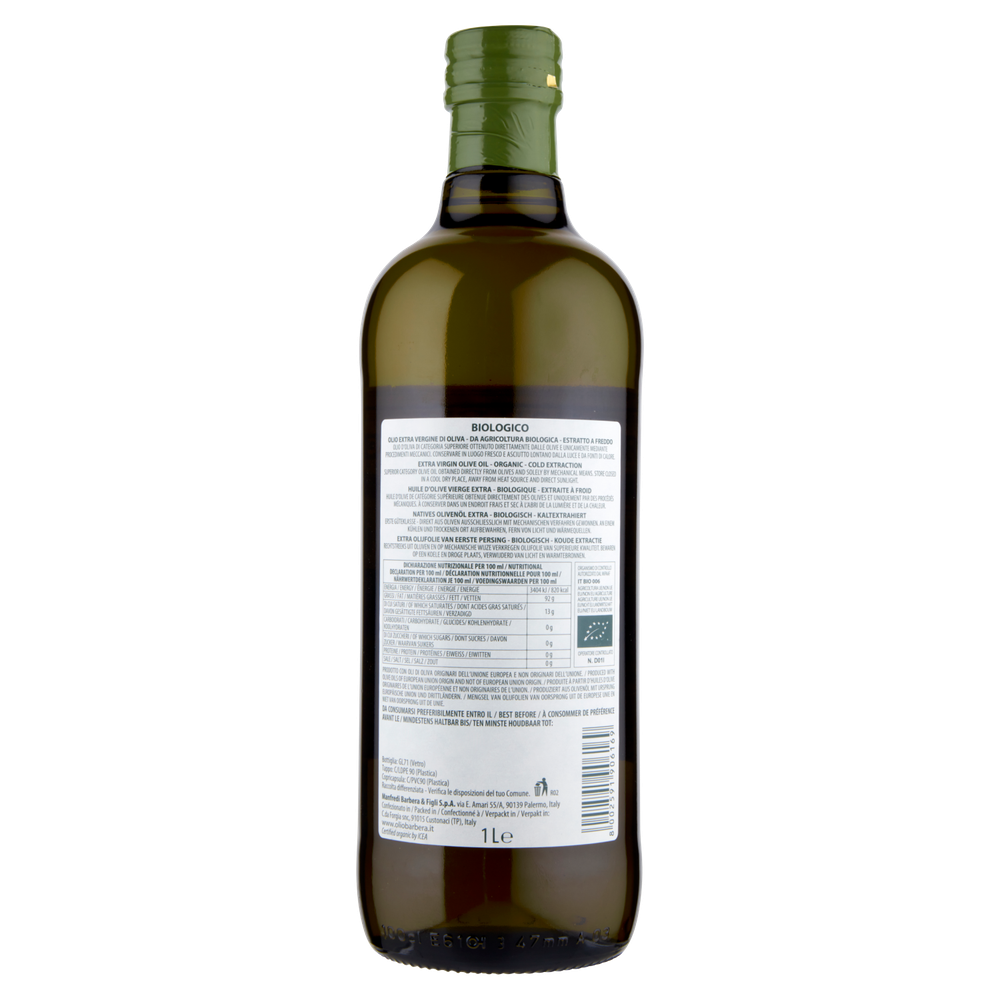 Olio Extra Vergine Di Oliva Biologico Barbera - Foto 3