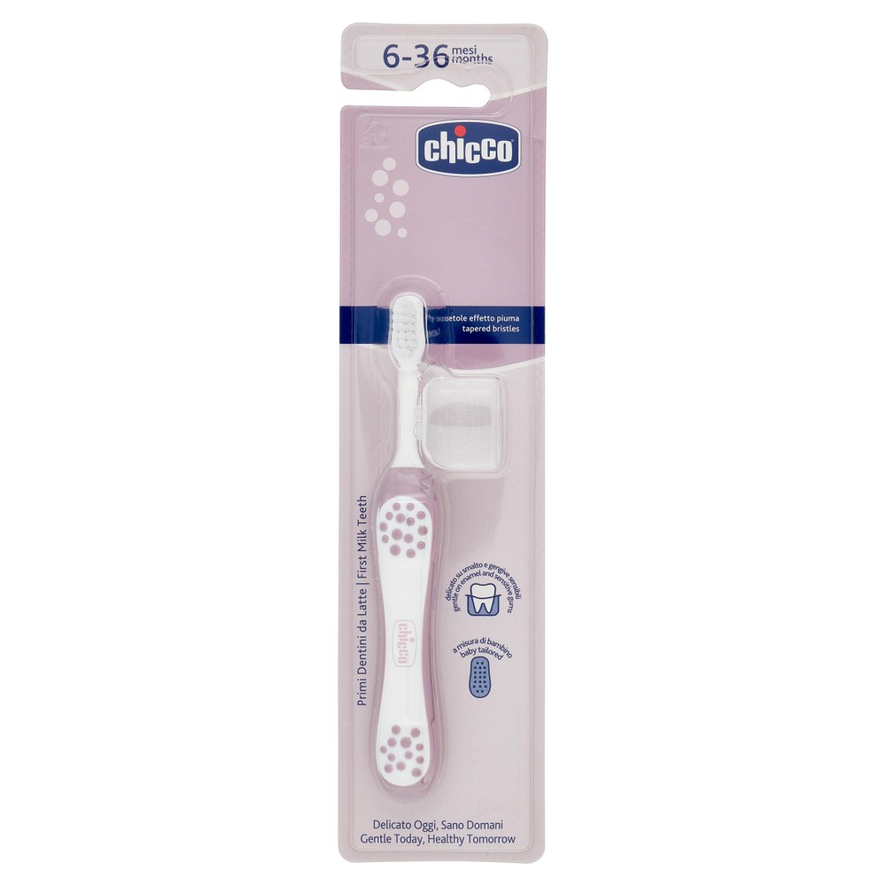 Spazzolino Primi Denti Lilla 6-36 M Chicco - Foto 1