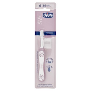 Spazzolino Primi Denti Lilla 6-36 M Chicco - Foto 1