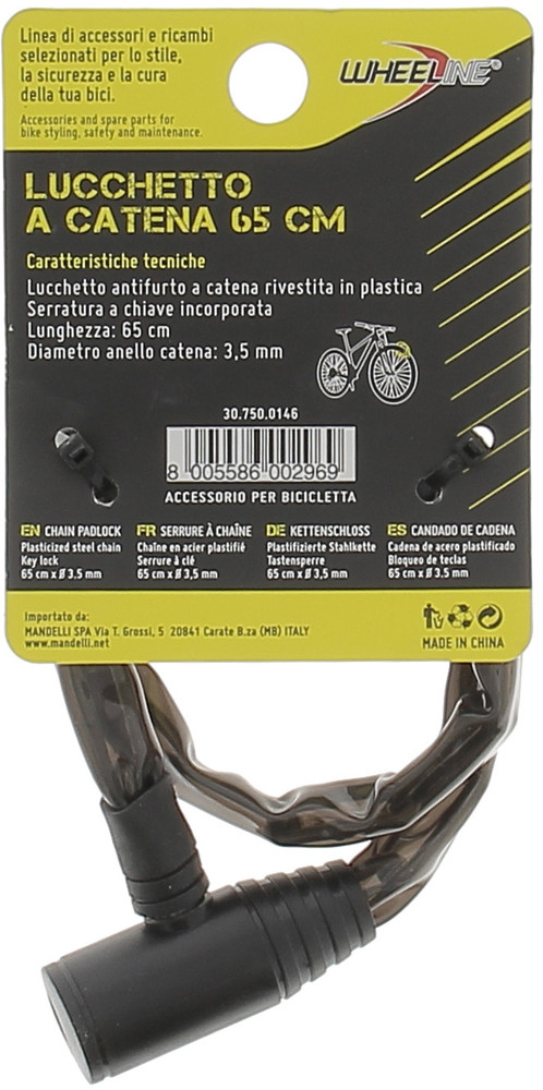 Lucchetto Antifurto Ciclo A Catena - Foto 3