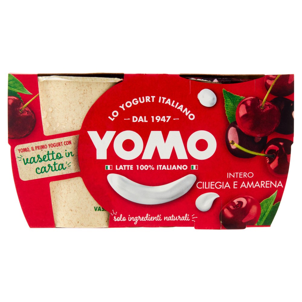 2 Yogurt Ciliegie E Amarene Yomo - Foto 1