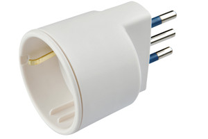 Adattatore Con Spina 10a E Presa 10/16a Polypool - Foto 1
