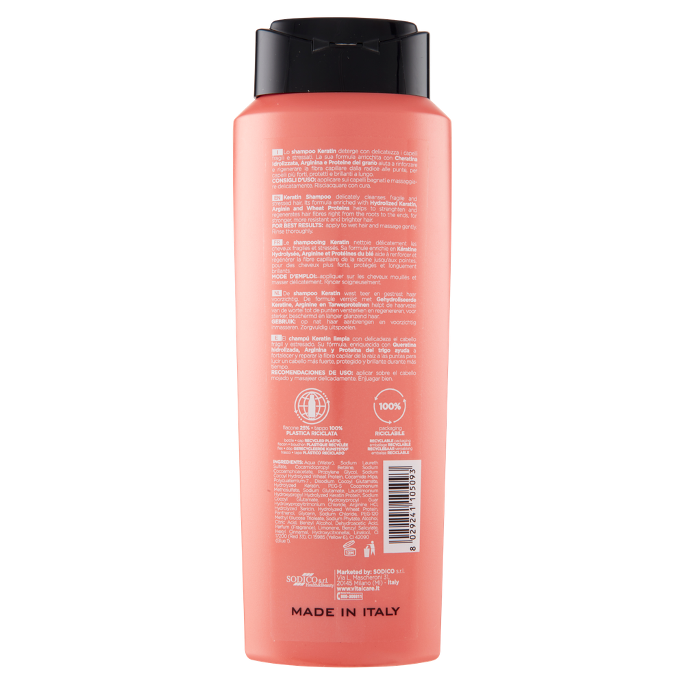 Shampoo Keratin Vitalcare - Foto 3