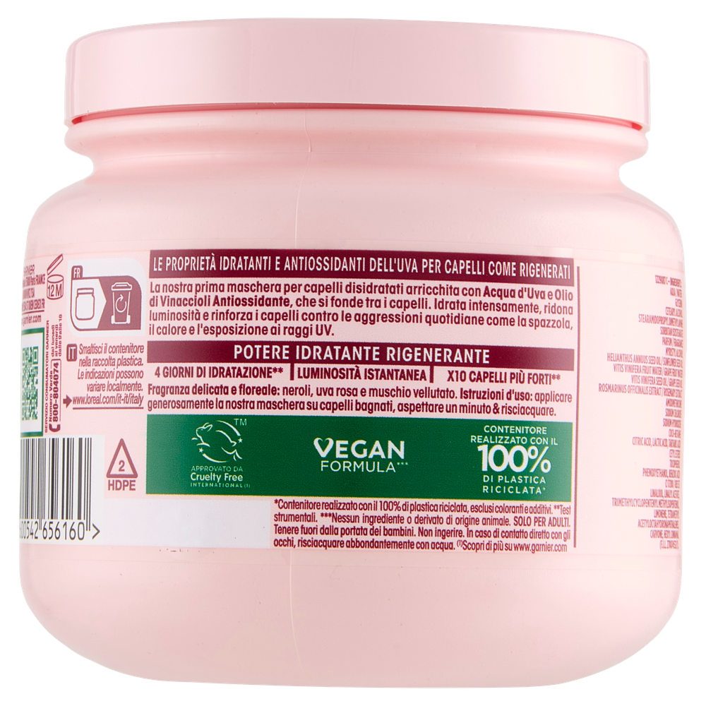 Garnier Ultra Dolce Idratazione D'uva Maschera Rigenerante Intensa - Foto 3