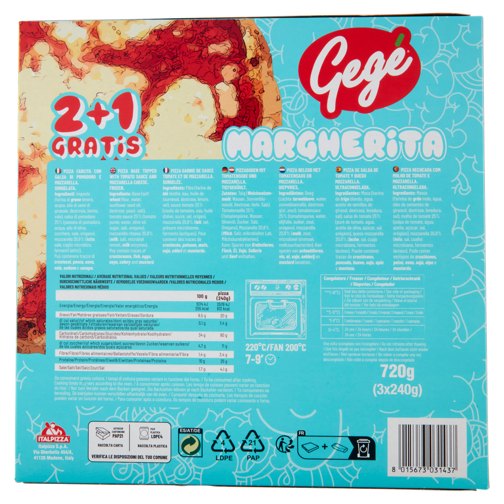 3 Pizza Margherita Gege' - Foto 3