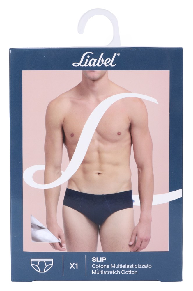 Slip Uomo Classic Cotone Multielasticizzato 7 Bianco Liabel - Foto 2