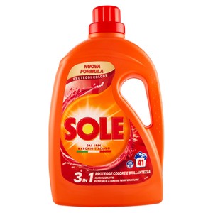 Detersivo Per Lavatrice Liquido Proteggi Colore 41 Lavaggi Sole - Foto 1