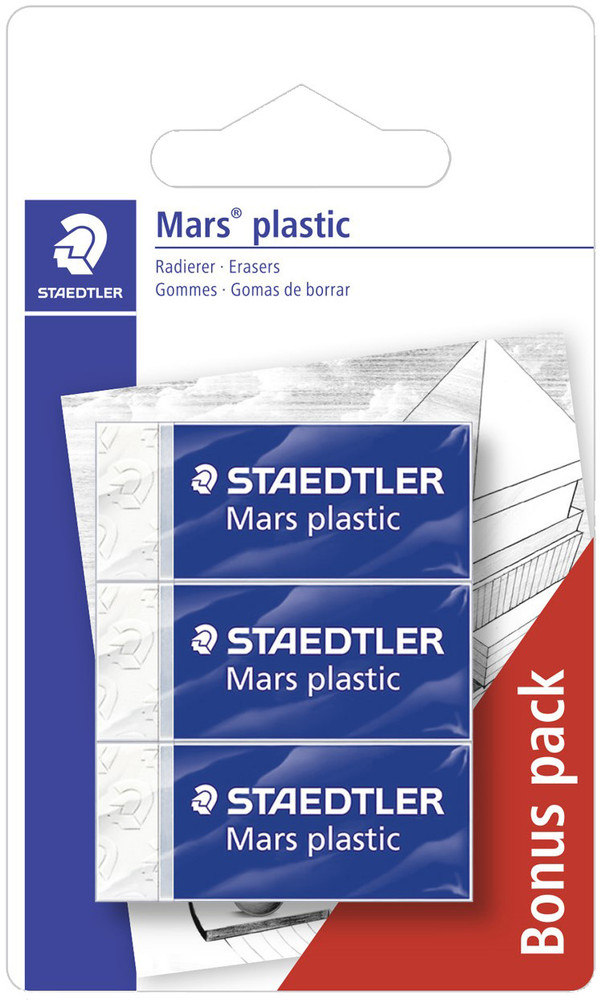3 Mini Gomme Staedtler - Foto 1
