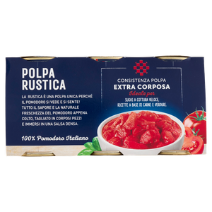 Polpa Rustica Di Pomodoro In Corposi Pezzi 3x400g Cirio - Foto 3