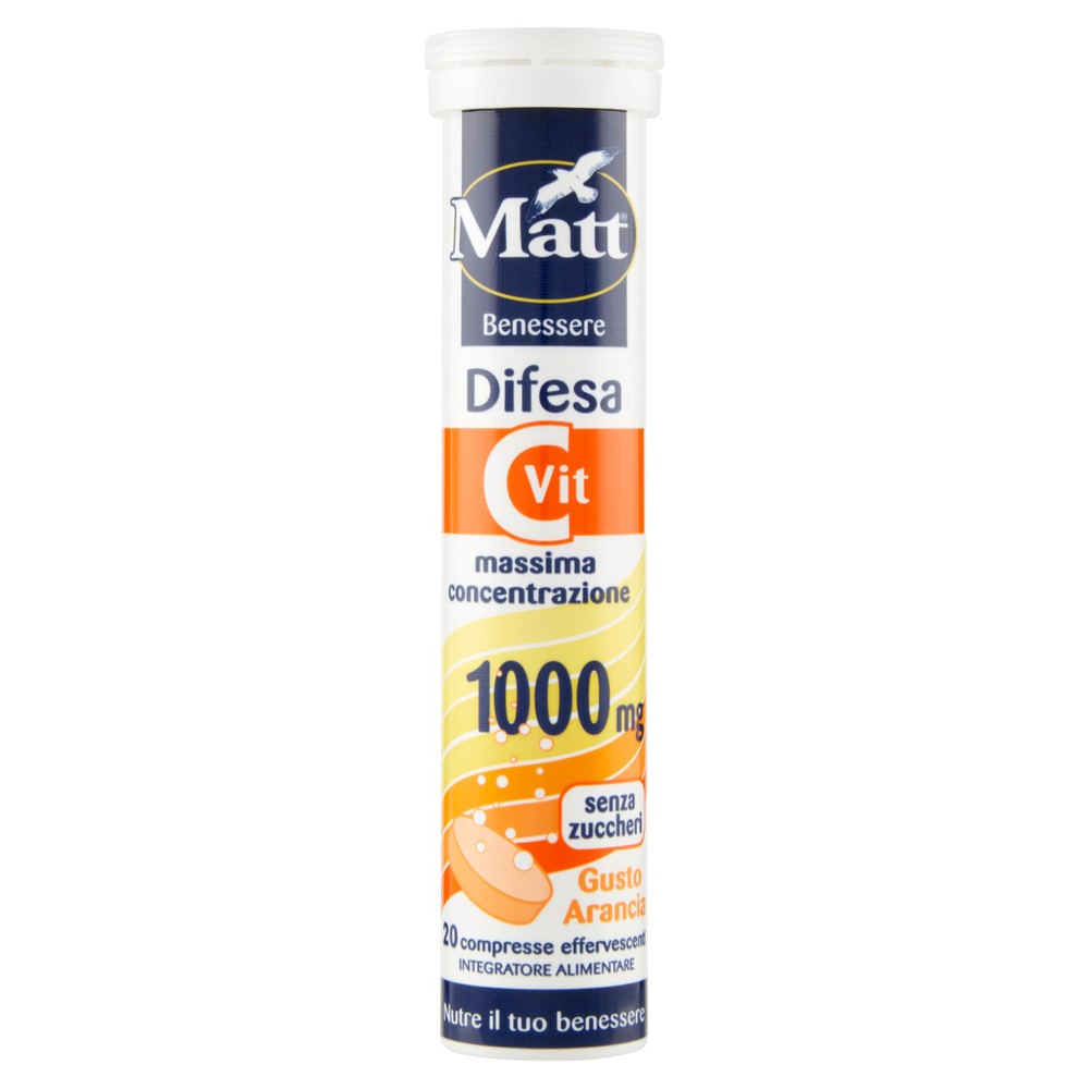 Vitamina C Difesa Matt 20 Compresse Effervescenti - Foto 1