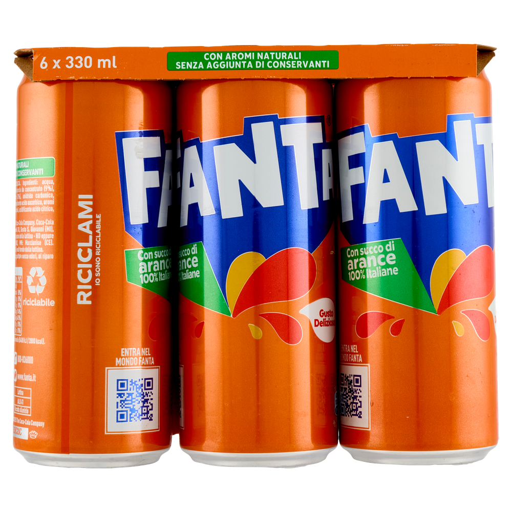Fanta Original 6 Lattine Da Cl.33 - Foto 3