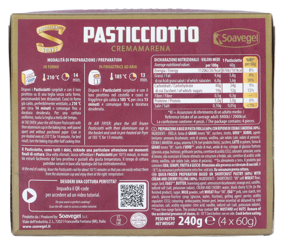 Pasticciotto Cremamarena Soavegel - Foto 3