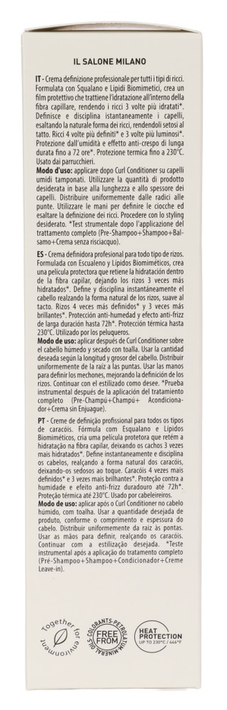 Crema Definizione Per Capelli Ricci Il Salone Milano - Foto 2