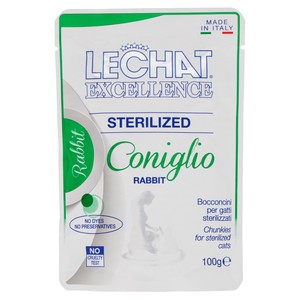 Alimento Umido Per Gatti Sterilizzati Al Coniglio Lechat - Foto 1