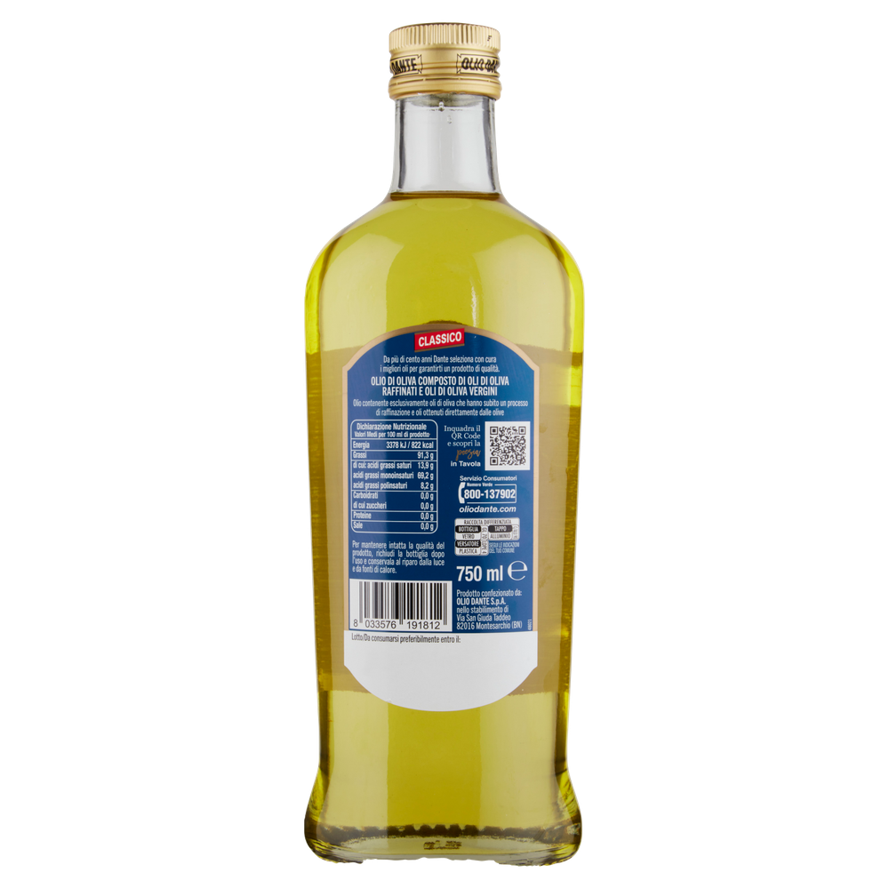 Olio Di Oliva Classico Dante - Foto 3