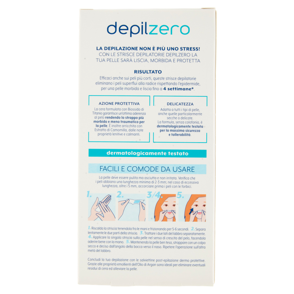 Depilzero Strisce Gel Viso - Foto 3