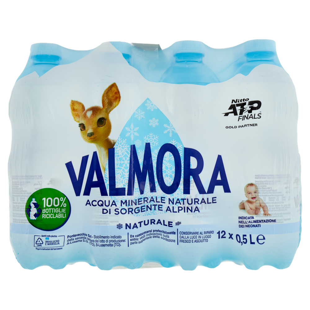 Acqua Naturale Valmora 12 Da L.0,5 - Foto 3