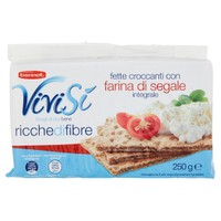 Fette Croccanti Con Farina Di Segale Integrale Vivisi ' Fette Croccanti Con Farina Di Segale Integrale Vivisi '