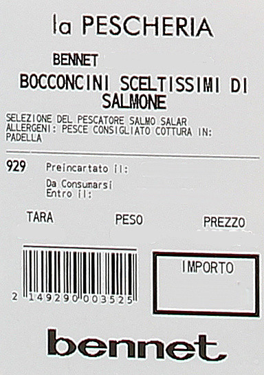 Bocconcini Sceltissimi Di Salmone Selezione Del Pescatore - Foto 3