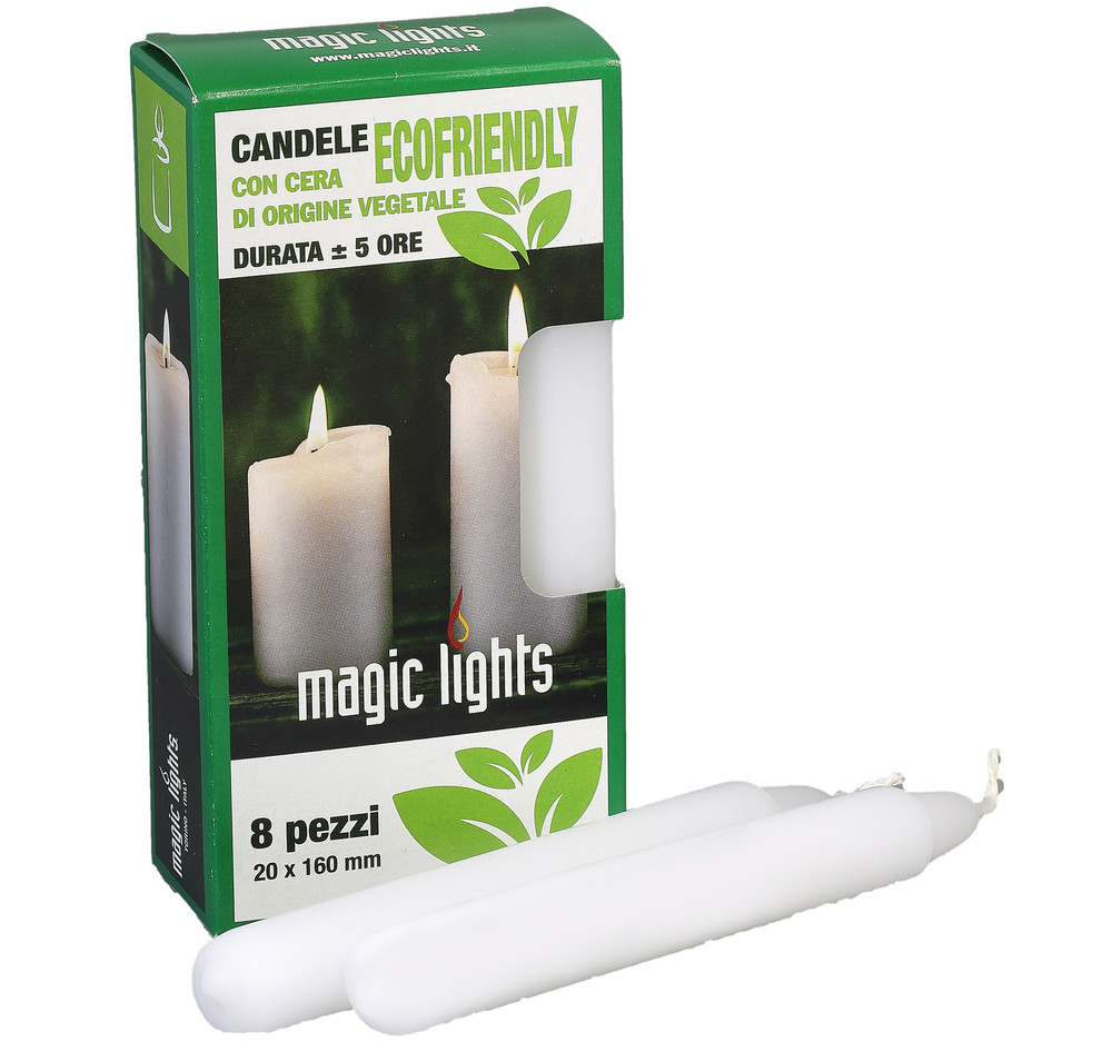 8 Candele Vegetali - Foto 1