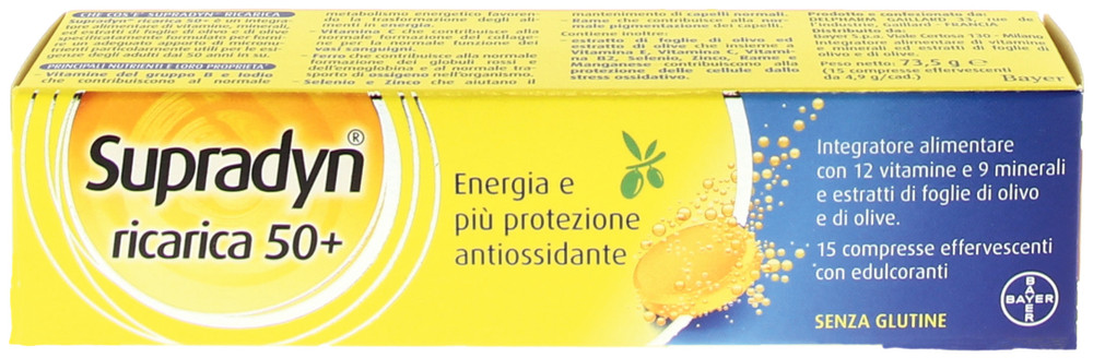 Supradyn Ricarica 50+ Compresse Effervescenti - Foto 1