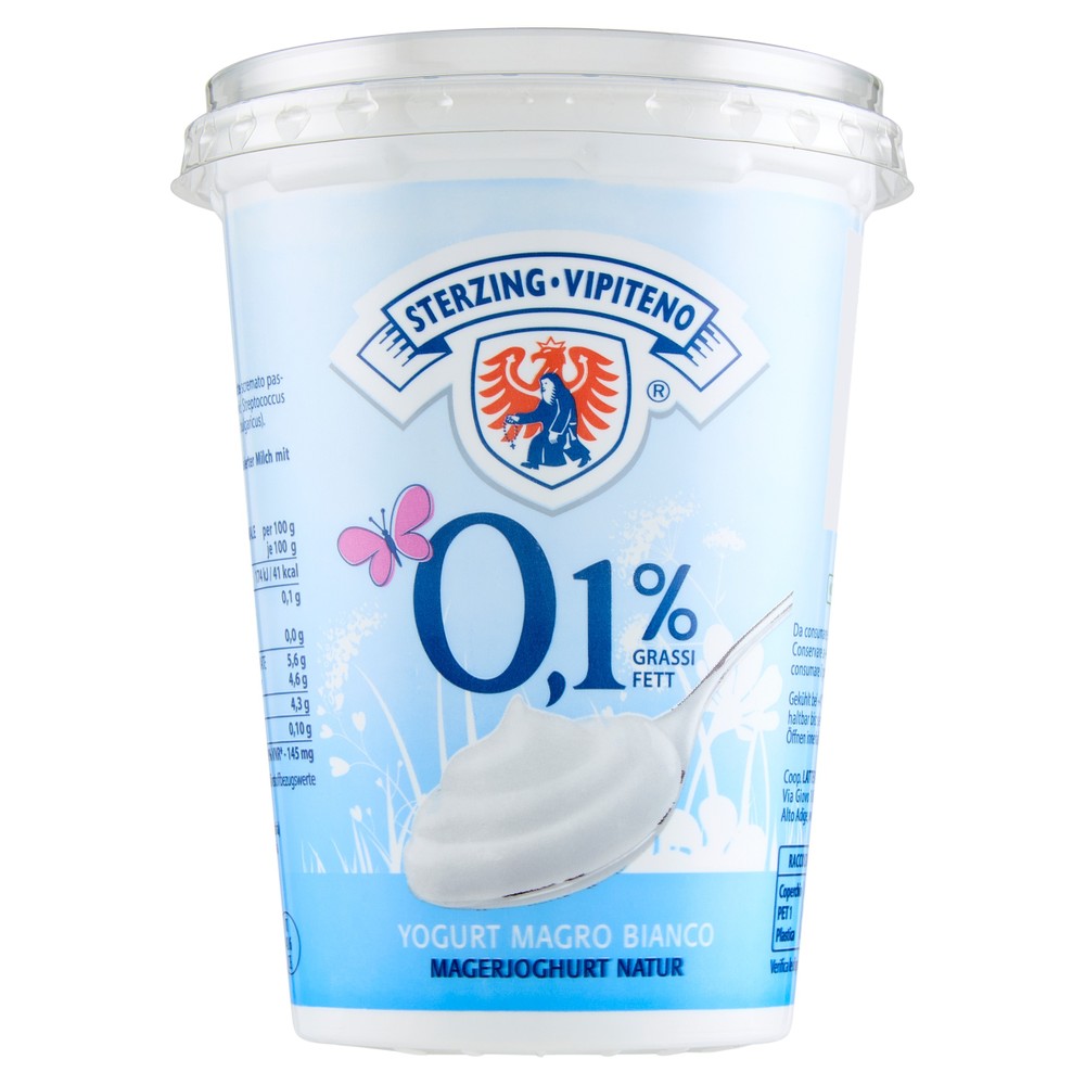 Yogurt Bianco Magro Latteria Vipiteno - Foto 1