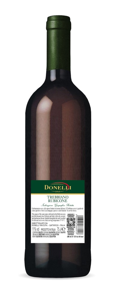 Vino Bianco Trebbiano Del Rubicone Igt Donelli - Foto 2