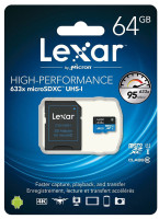 Memoria Micro Sd High Speed 633x 64gb Lexar Memoria Micro Sd High Speed 633x 64gb Lexar