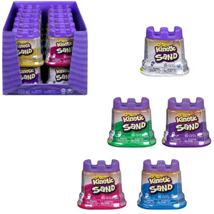 Kinetic Sand Mini Castello Spin Master Con Sabbia Modellabile Colori V - Foto 1