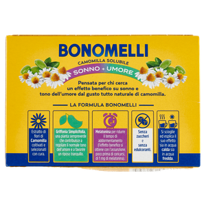 Camomilla Solubile Sonno+umore Melatonina Griffonia 16x4,5g Bonomelli - Foto 3