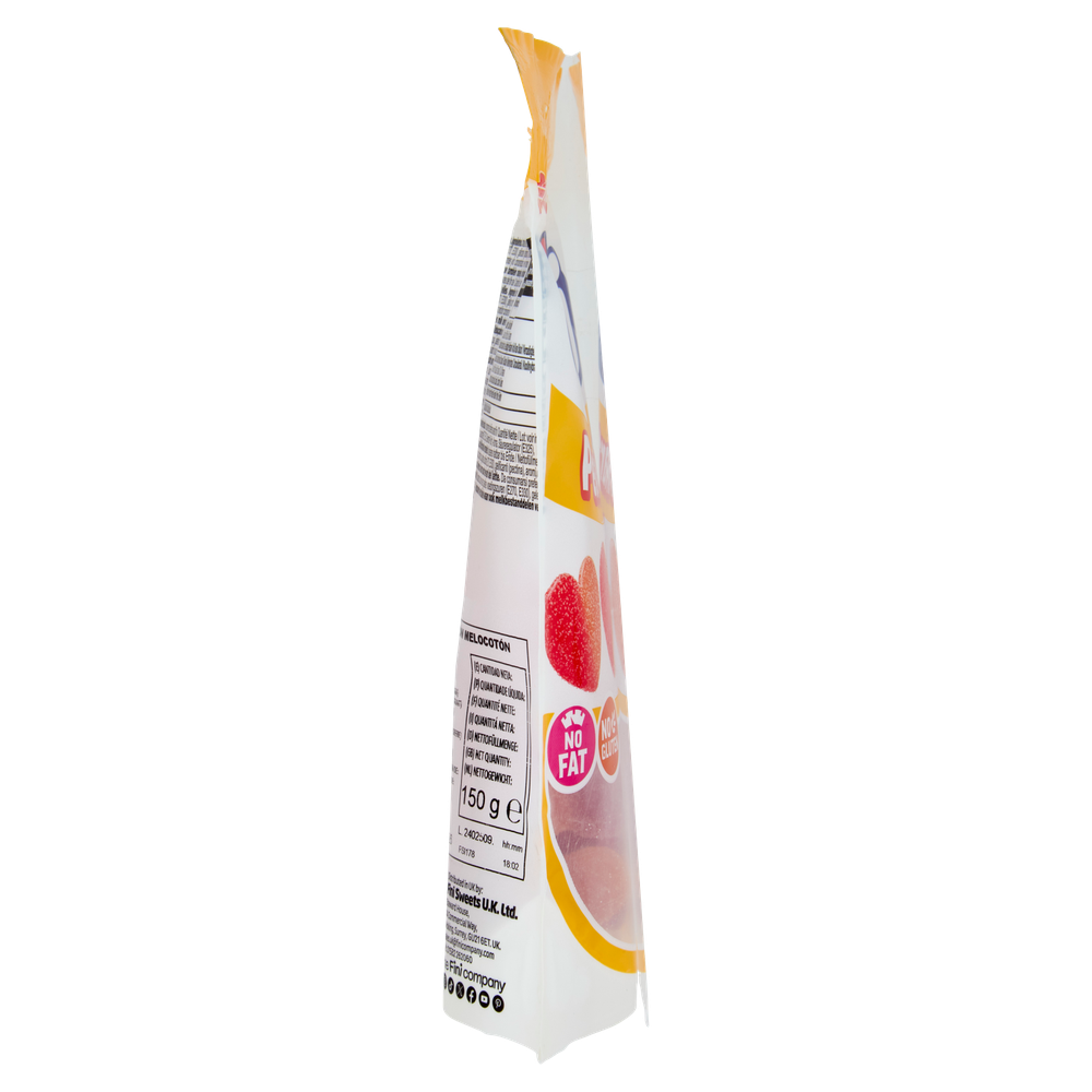 Caramelle Gommose Peach Hearths Con Cuore Di Pesca Frizzanti Fini - Foto 2