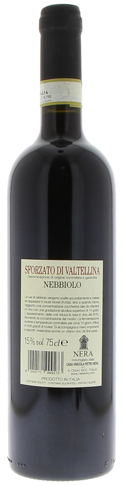 Sforzato Valtellina Nera - Foto 2
