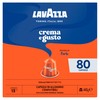 Caffè Crema E Gusto Forte Lavazza Capsule Nespresso Da 80 Caps