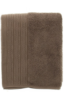 Asciugamano Spugna Cm60x110 Bordo A Rilievo Marrone Casa Premium - Foto 2