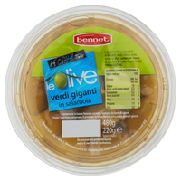 Olive Verdi Giganti In Salamoia Bennet