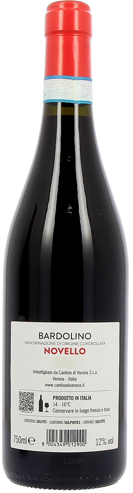 Novello Bardolino Doc Cantina Di Custoza - Foto 2