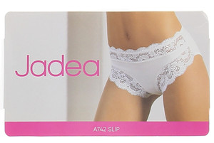 Slip Donna Con Pizzo Taglia 4 Nero Jadea - Foto 2