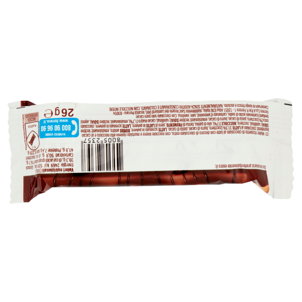 Wafer Cioccolato Con Nocciole Intere E Ripieno Al Cacao Duplo - Foto 3