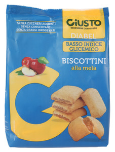 Biscotti Alla Mela Giusto Diabel - Foto 1