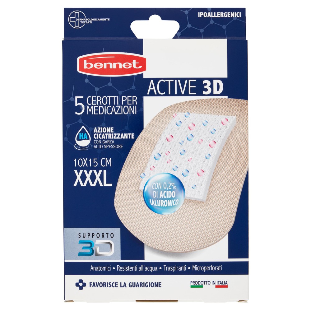 Cerotti Cicatrizzanti Xxxl 3d Rosa Con Acido Ialuronico - Foto 1