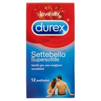 Profilattici Settebello Durex Supersottili Profilattici Settebello Durex Supersottili