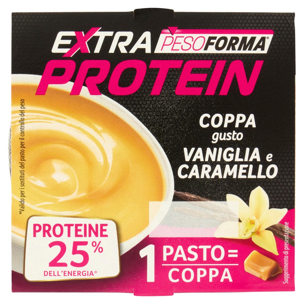 Pesoforma Extra Protein Coppa Gusto Vaniglia Caramello - Foto 1