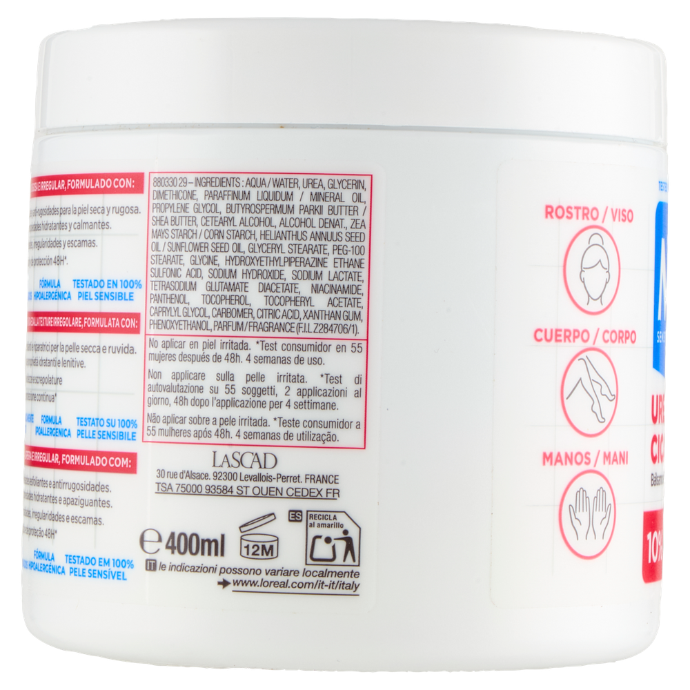 Crema Corpo Cica Urea Vaso Mixa - Foto 2